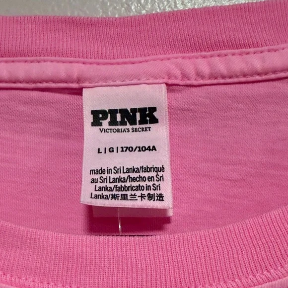 PINK Victoria's Secret Pink Short Sleeve Tee - Picture 3 of 6